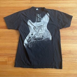 Nirvana 2005 guitar tshirt